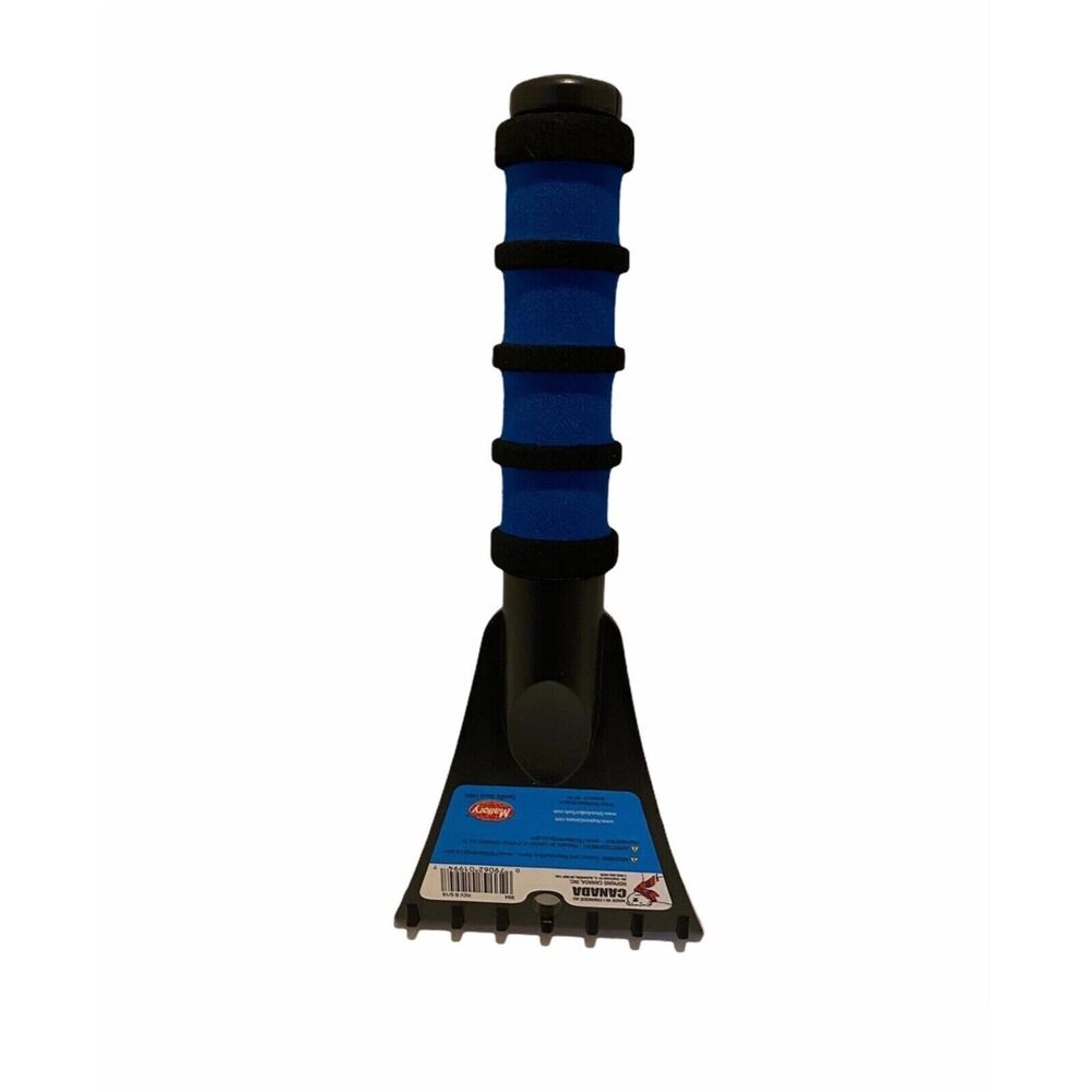 Mallory MAXX Sure Grip 10 inch Red and Black Automotive Ice Scraper